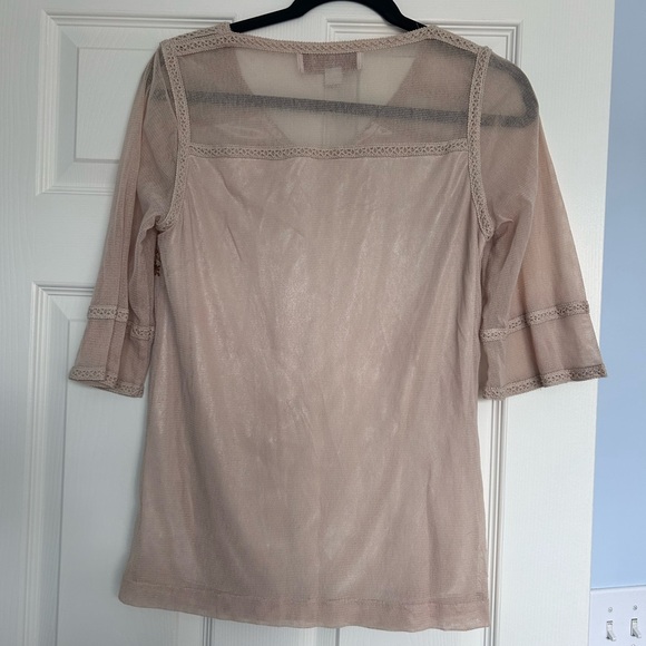 American Glamour by Badgley Mischka tunic top - Picture 4 of 8